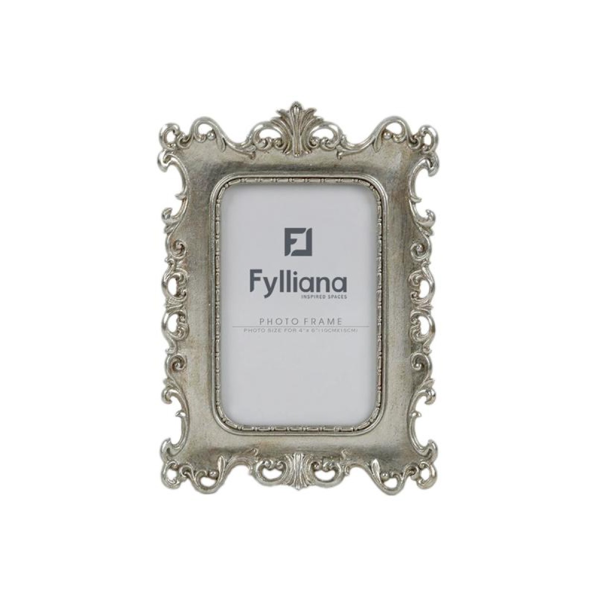 ΚΟΡΝΙΖΑ Fylliana FL0331 10x15 ΑΣΗΜΙ ΧΡΩΜΑ 17x3x23εκ