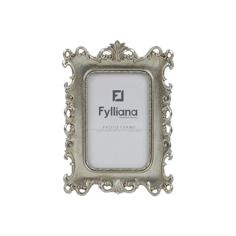 ΚΟΡΝΙΖΑ Fylliana FL0331 10x15 ΑΣΗΜΙ ΧΡΩΜΑ 17x3x23εκ