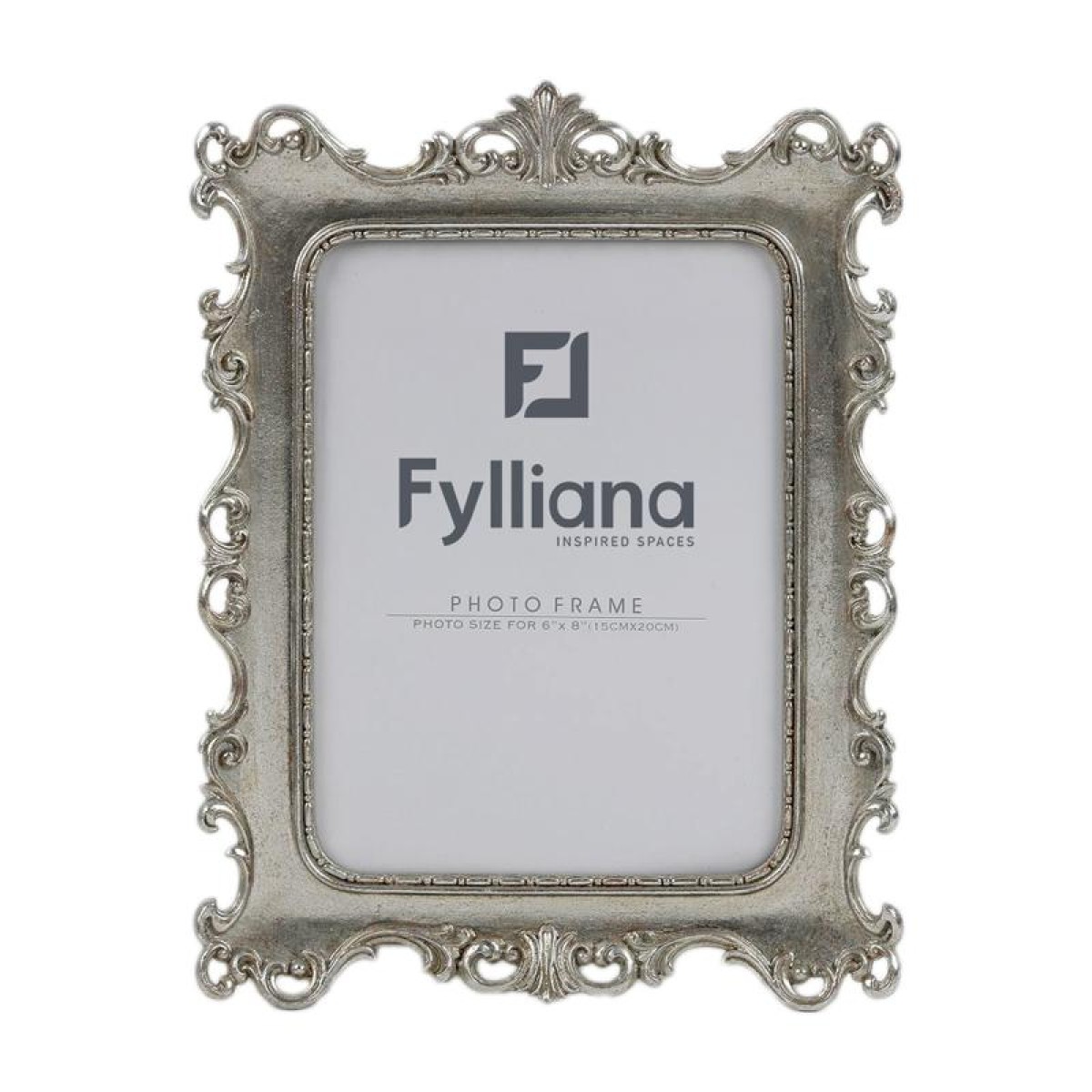 ΚΟΡΝΙΖΑ Fylliana FL0333 15x20 ΑΣΗΜΙ ΧΡΩΜΑ 24x2x29εκ