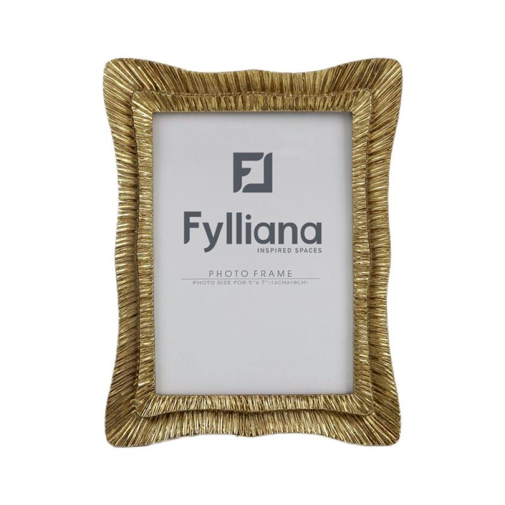 ΚΟΡΝΙΖΑ Fylliana FL0205 13x18 ΧΡΥΣΟ ΧΡΩΜΑ 18x2x23εκ