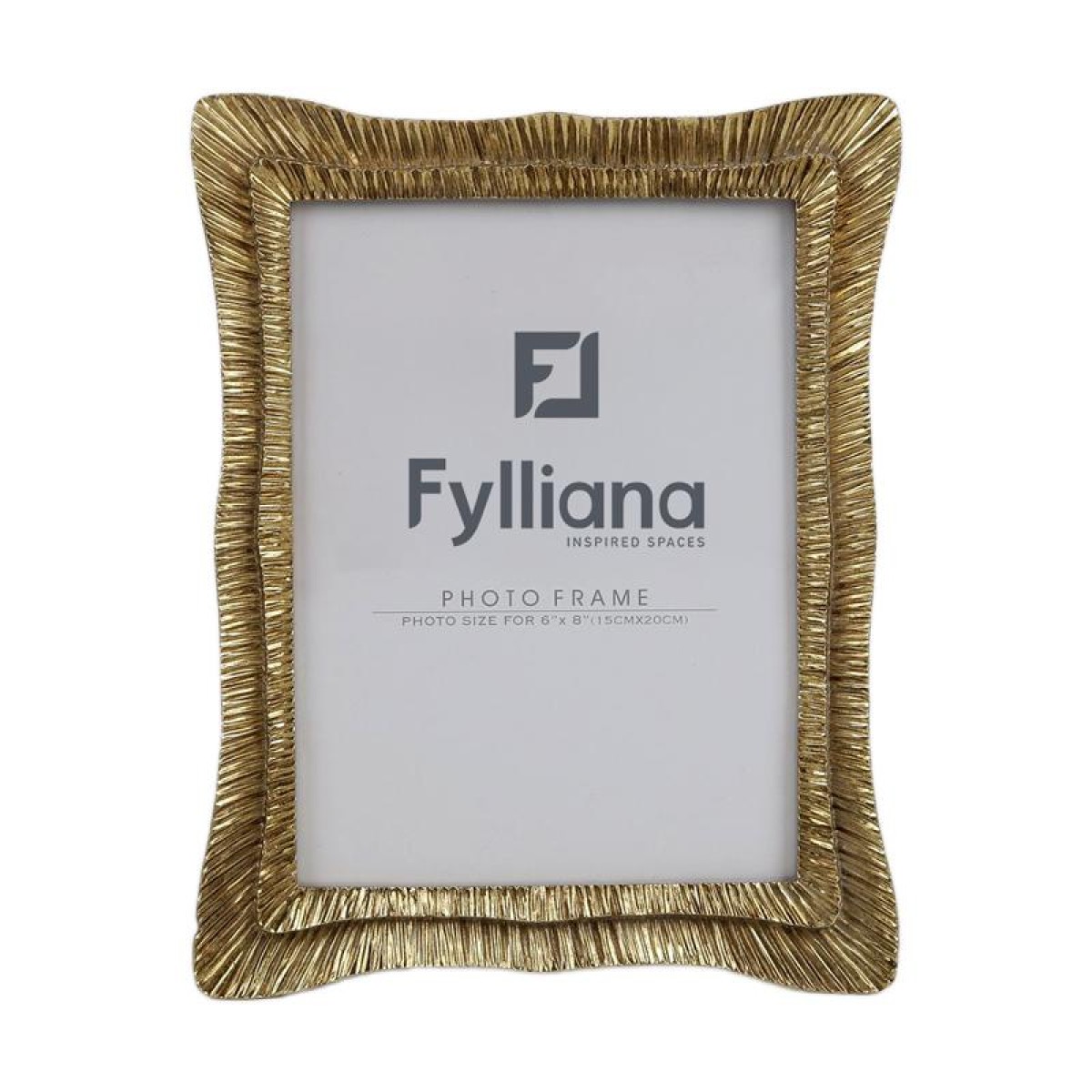 ΚΟΡΝΙΖΑ Fylliana FL0206 15x20 ΧΡΥΣΟ ΧΡΩΜΑ 21x2x26εκ