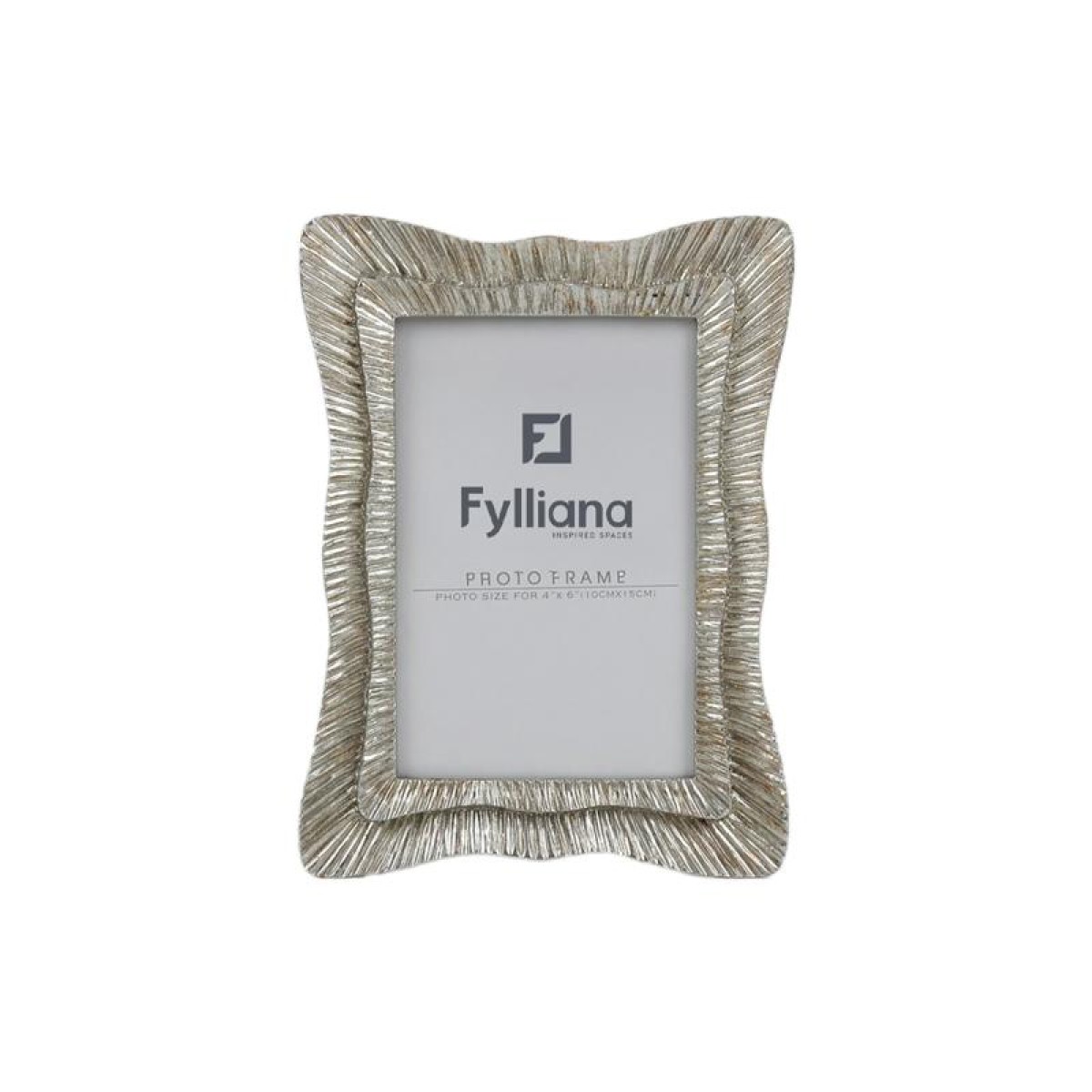 ΚΟΡΝΙΖΑ Fylliana FL0204 10x15 ΑΣΗΜΙ ΧΡΩΜΑ 15x2x20εκ