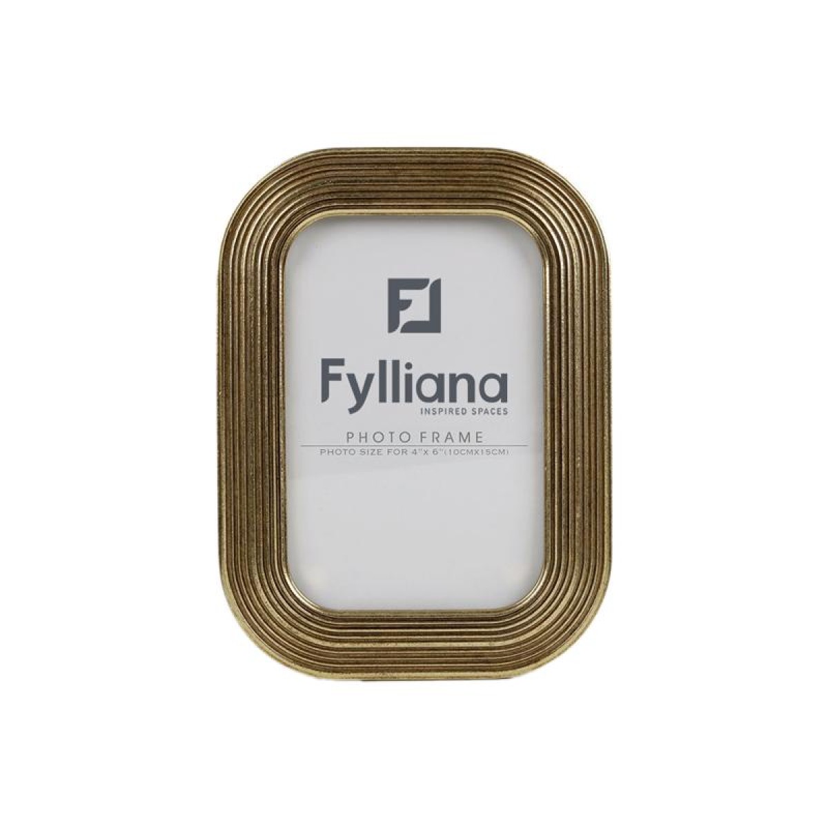 ΚΟΡΝΙΖΑ Fylliana FL0464 10x15 ΧΡΥΣΟ ΧΡΩΜΑ 15x2x19εκ