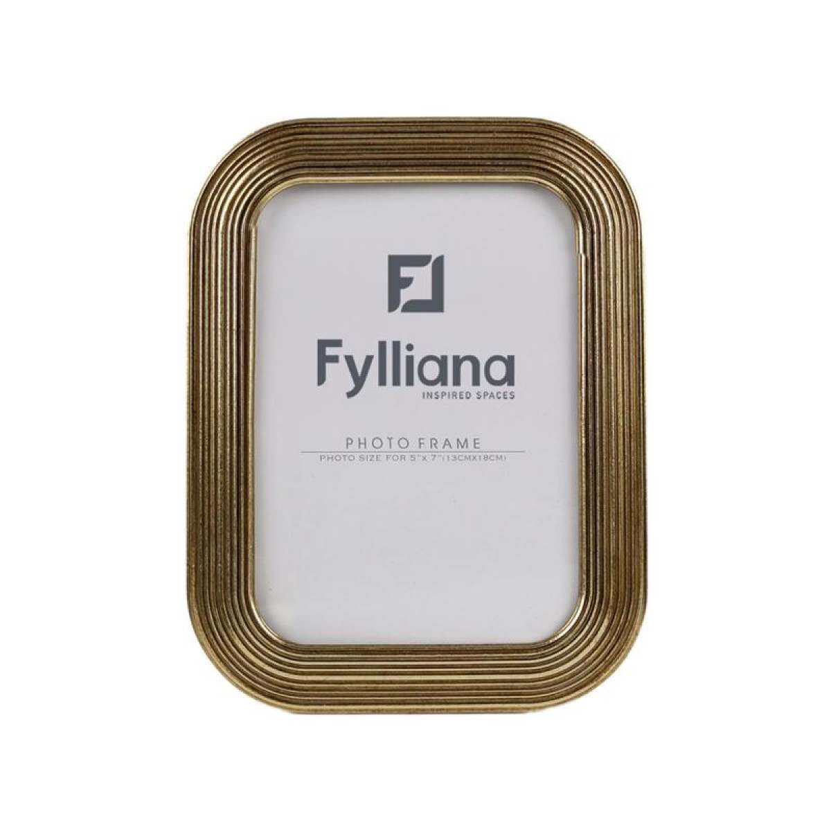 ΚΟΡΝΙΖΑ Fylliana FL0465 13x18 ΧΡΥΣΟ ΧΡΩΜΑ 17x2x22εκ