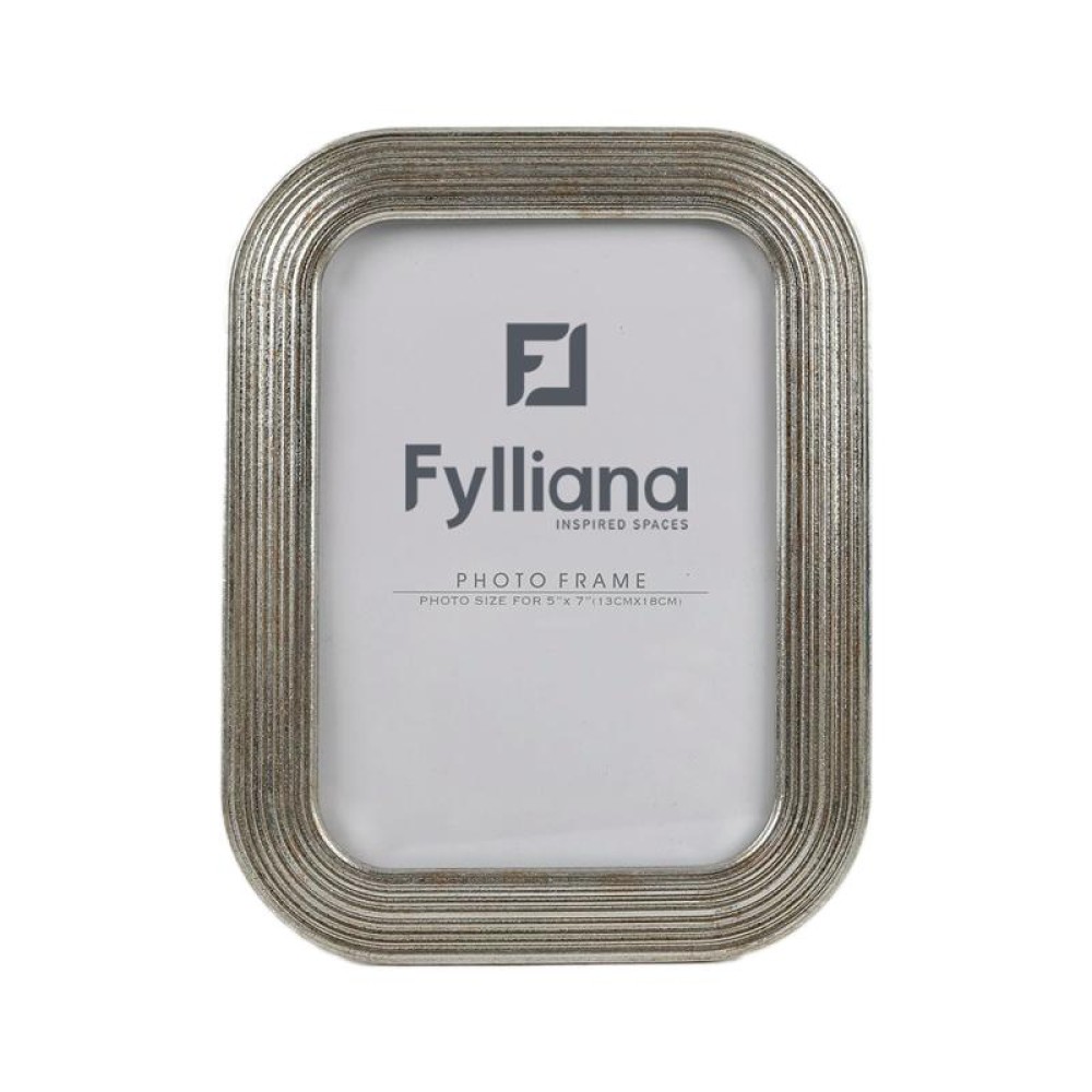ΚΟΡΝΙΖΑ Fylliana FL0465 13x18 ΑΣΗΜΙ ΧΡΩΜΑ 17x2x22εκ