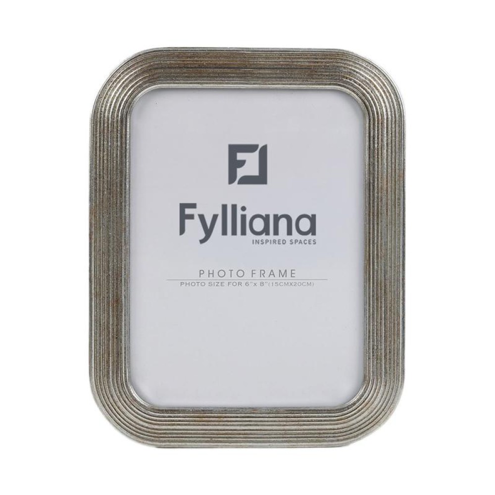 ΚΟΡΝΙΖΑ Fylliana FL0466 15x20 ΑΣΗΜΙ ΧΡΩΜΑ 20x2x25εκ