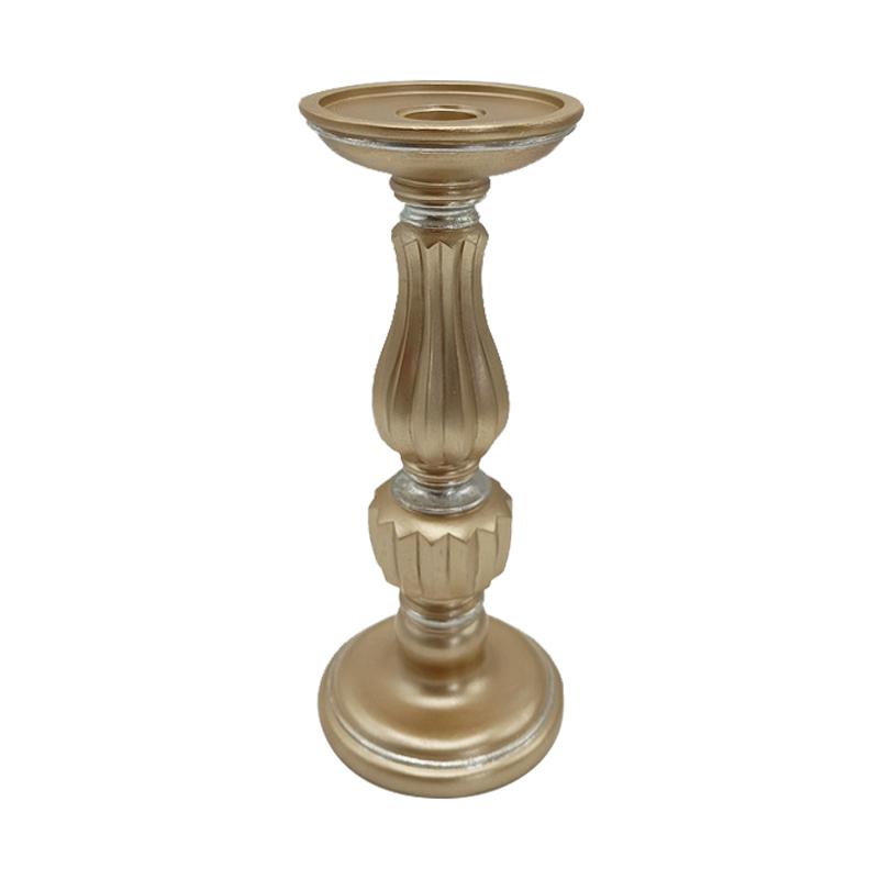ΚΗΡΟΠΟΓΙΟ Fylliana ΧΡΥΣΟ ΧΡΩΜΑ 11x11x25,5εκ sls