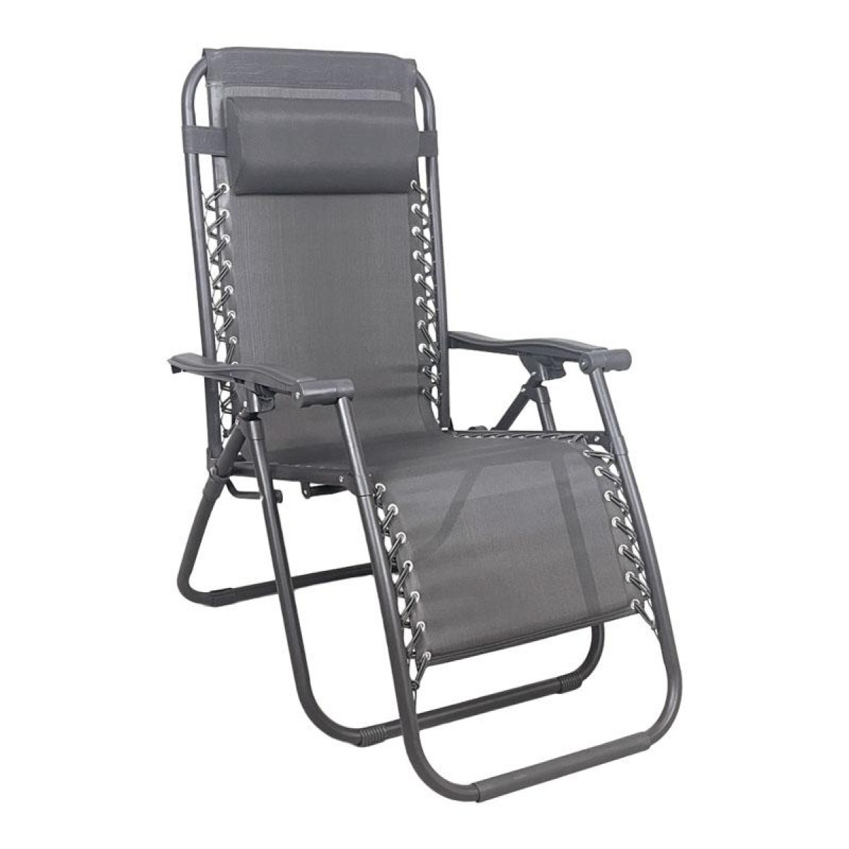 ΑΝΑΔΙΠΛΟΥΜΕΝΗ ΠΟΛΥΘΡΟΝΑ ΕΞΟΧΗΣ Fylliana "Zero Gravity Deluxe" ΓΚΡΙ ΧΡΩΜΑ 93x65x104εκ