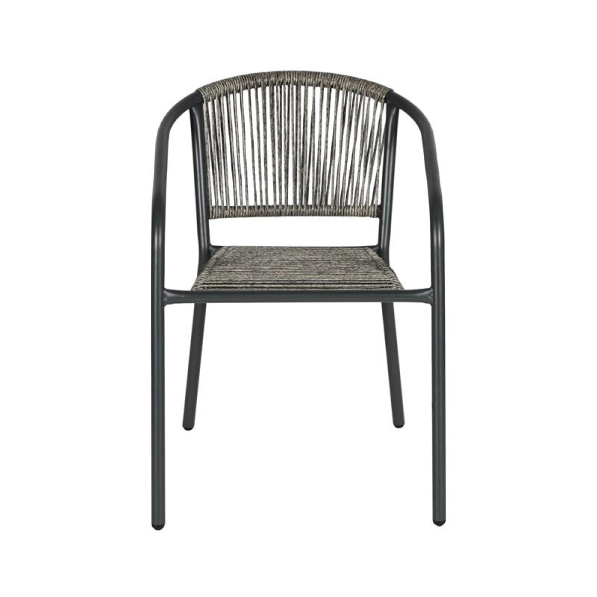 ΠΟΛΥΘΡΟΝΑ ΚΗΠΟΥ Fyllianna FL11465 ΑΠΟ ΣΥΝΘΕΤΙΚΟ RATTAN MΕ ΜΕΤΑΛΛΙΚΟ ΣΚΕΛΕΤΟ ΓΚΡΙ ΧΡΩΜΑ 54x63x74εκ