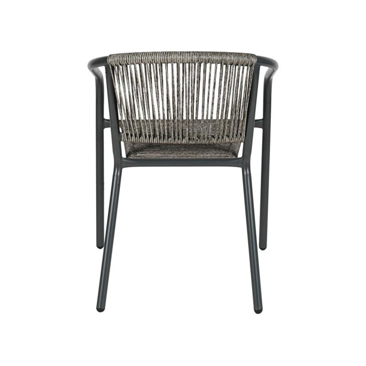 ΠΟΛΥΘΡΟΝΑ ΚΗΠΟΥ Fyllianna FL11465 ΑΠΟ ΣΥΝΘΕΤΙΚΟ RATTAN MΕ ΜΕΤΑΛΛΙΚΟ ΣΚΕΛΕΤΟ ΓΚΡΙ ΧΡΩΜΑ 54x63x74εκ