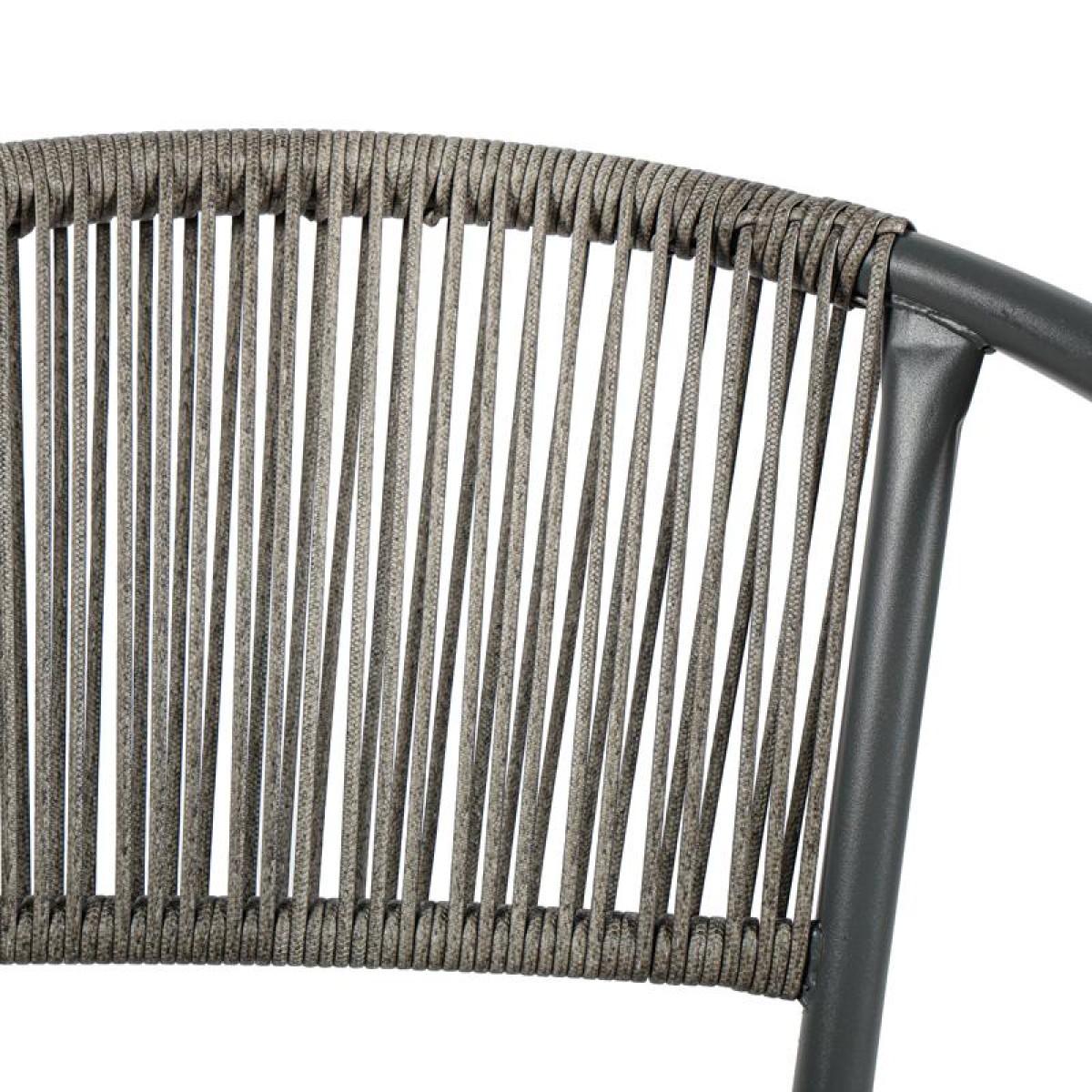 ΠΟΛΥΘΡΟΝΑ ΚΗΠΟΥ Fyllianna FL11465 ΑΠΟ ΣΥΝΘΕΤΙΚΟ RATTAN MΕ ΜΕΤΑΛΛΙΚΟ ΣΚΕΛΕΤΟ ΓΚΡΙ ΧΡΩΜΑ 54x63x74εκ