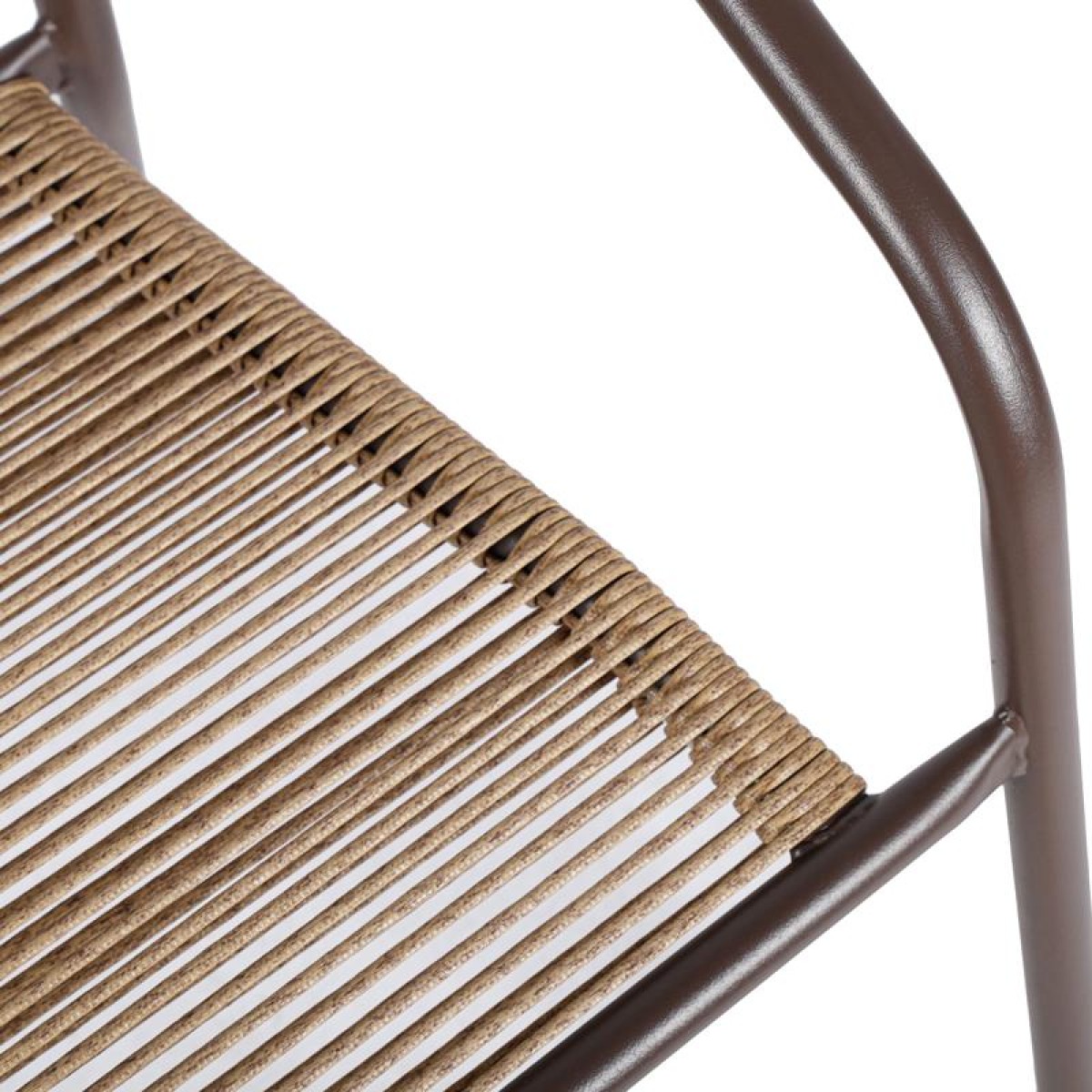 ΠΟΛΥΘΡΟΝΑ ΚΗΠΟΥ Fyllianna FL11465 ΑΠΟ ΣΥΝΘΕΤΙΚΟ RATTAN MΕ ΜΕΤΑΛΛΙΚΟ ΣΚΕΛΕΤΟ ΚΑΦΕ ΧΡΩΜΑ 54x63x74εκ