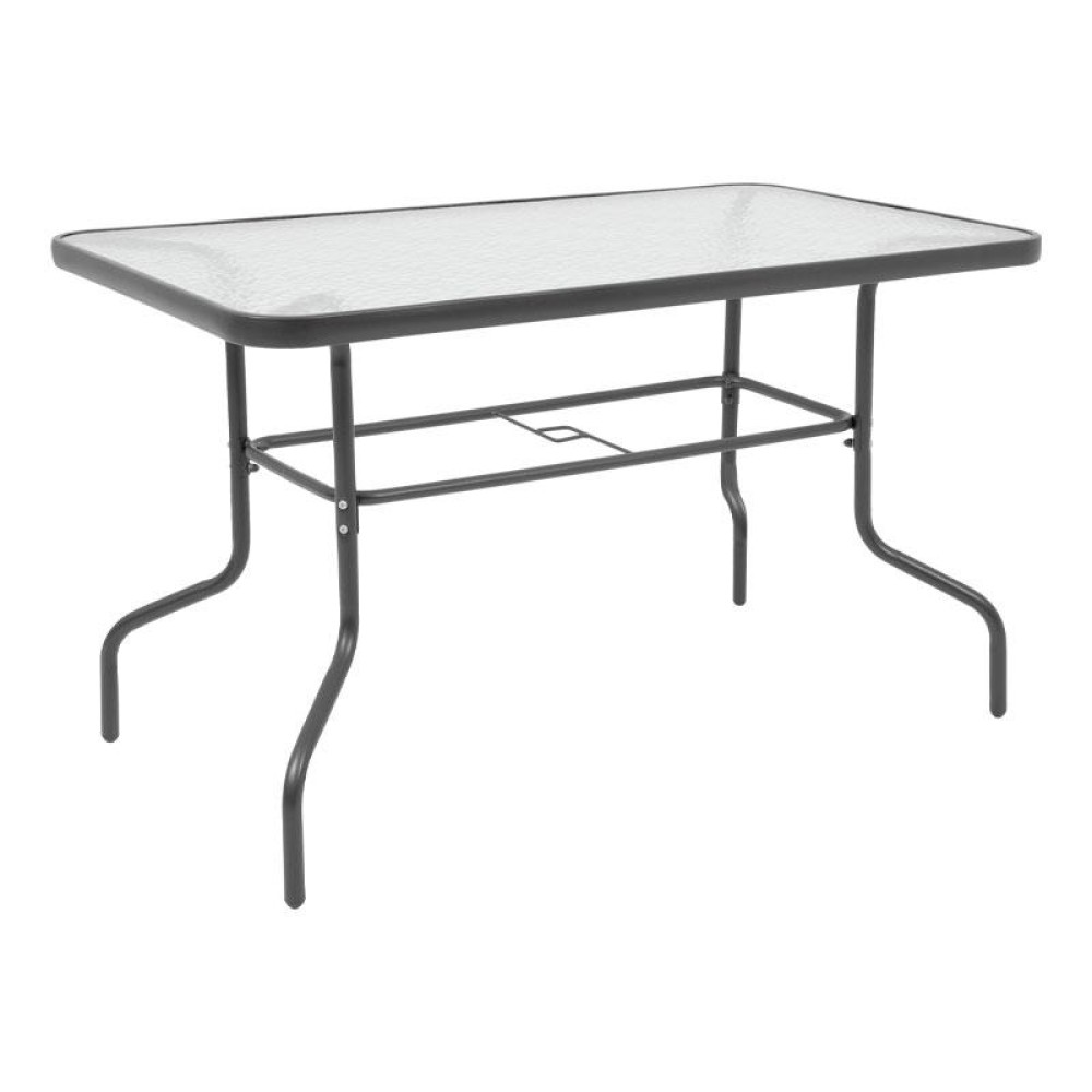 ΤΡΑΠΕΖΙ ΚΗΠΟΥ Fylliana 030 ΓΚΡΙ ΧΡΩΜΑ 140x80x70εκ grd