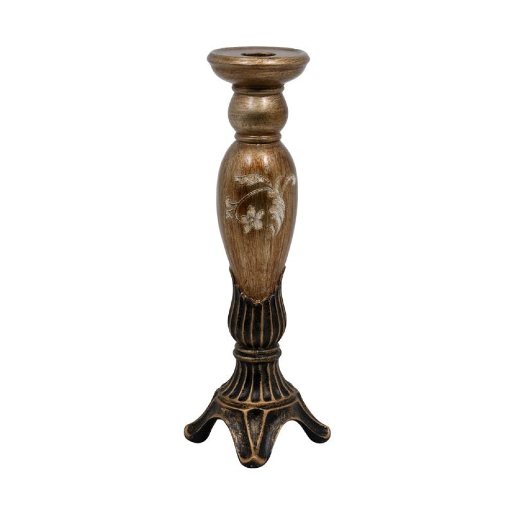 ΚΗΡΟΠΗΓΙΟ Fylliana ΜΠΡΟΝΖΕ POLYRESIN 11x11x38 sls