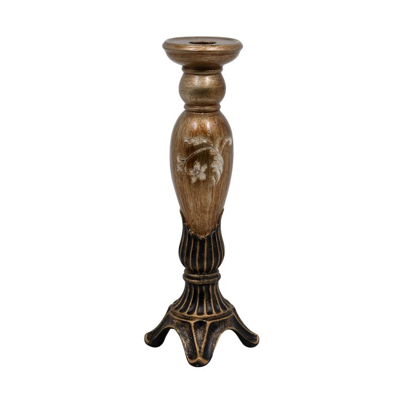 ΚΗΡΟΠΗΓΙΟ Fylliana ΜΠΡΟΝΖΕ POLYRESIN 11x11x38 sls