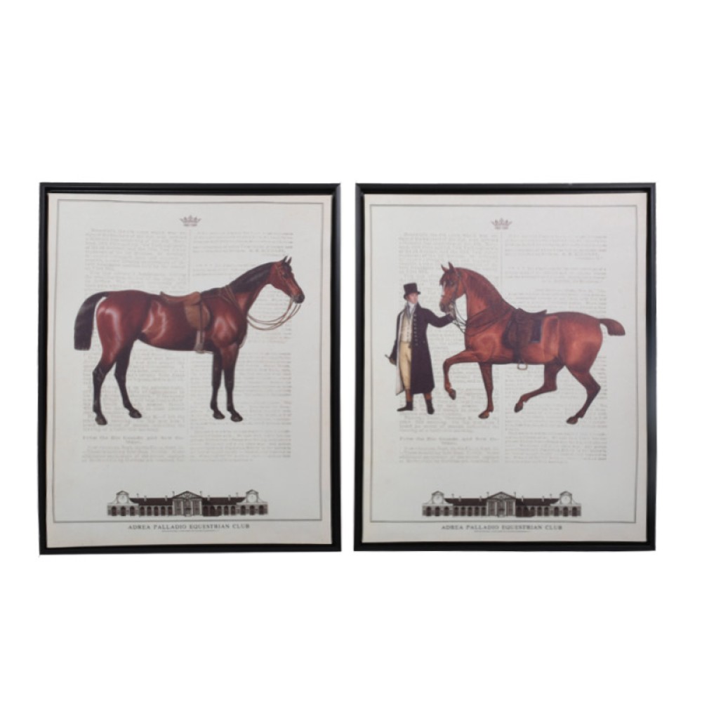 ΚΑΔΡΟ Fylliana BROWN HORSE 1/2 40*50 sls