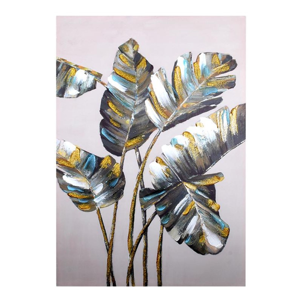 ΚΑΔΡΟ Fylliana Leafs ΠΡΑΣΙΝΟ-ΜΠΕΖ ΧΡΩΜΑ 60x3x90εκ
