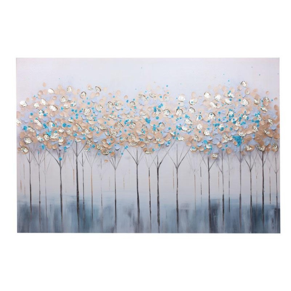 ΚΑΔΡΟ Fylliana Trees ΓΚΡΙ-ΜΠΕΖ-ΣΙΕΛ ΧΡΩΜΑ 80x3x120εκ