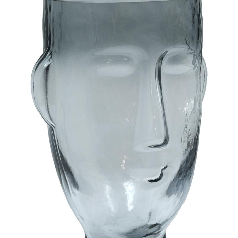 ΓΥΑΛΙΝΟ ΔΙΑΚΟΣΜΗΤΙΚΟ Fylliana FL1432 ΔΙΑΦΑΝΟ ΧΡΩΜΑ 16x14x32εκ