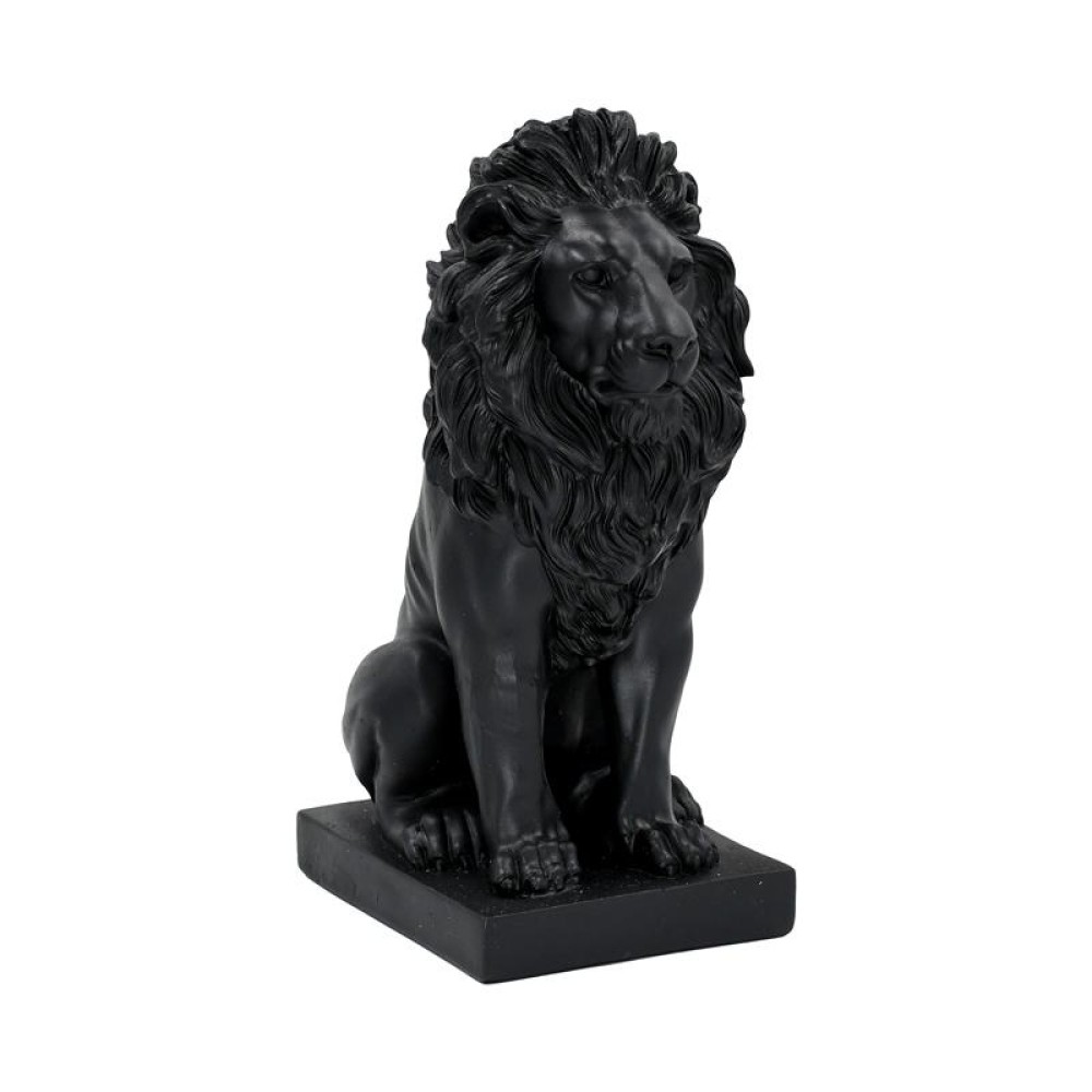 ΕΠΙΤΡΑΠΕΖΙΟ ΔΙΑΚΟΣΜΗΤΙΚΟ ΛΙΟΝΤΑΡΙ Fylliana FL243906 ΜΑΥΡΟ-ΧΡΥΣΟ ΧΡΩΜΑ 19x10x20εκ