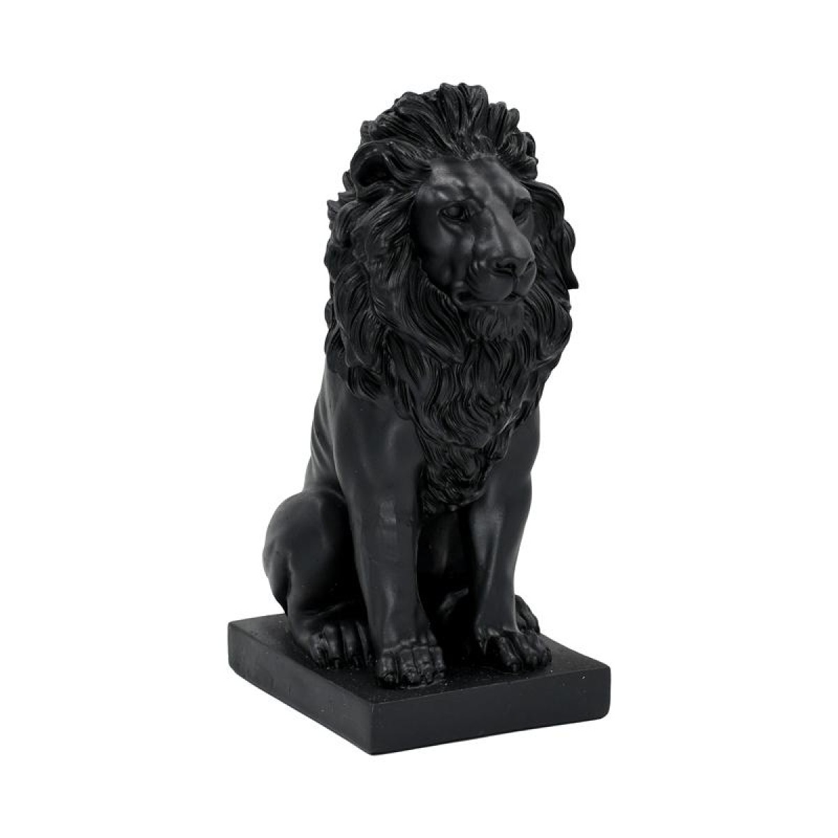 ΕΠΙΤΡΑΠΕΖΙΟ ΔΙΑΚΟΣΜΗΤΙΚΟ ΛΙΟΝΤΑΡΙ Fylliana FL243906 ΜΑΥΡΟ-ΧΡΥΣΟ ΧΡΩΜΑ 19x10x20εκ