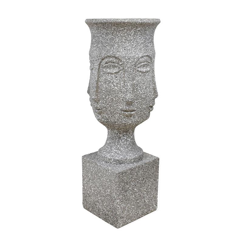ΚΑΣΠΩ ΔΑΠΕΔΟΥ Fylliana  FL1996 "Face" ΓΚΡΙ ΧΡΩΜΑ 35x35x93εκ