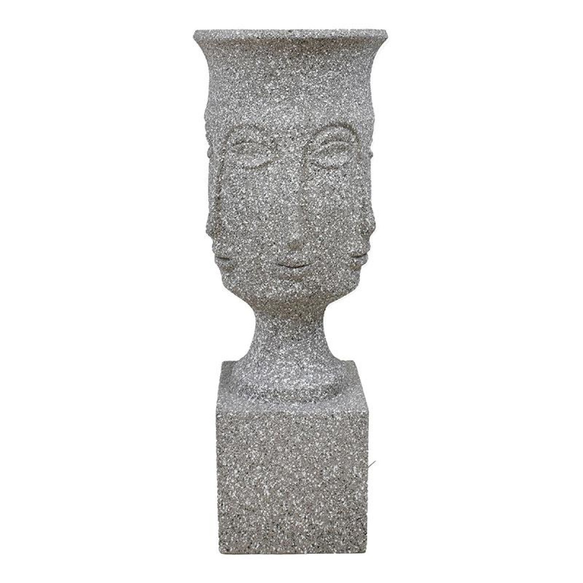 ΚΑΣΠΩ ΔΑΠΕΔΟΥ Fylliana  FL1996 "Face" ΓΚΡΙ ΧΡΩΜΑ 35x35x93εκ