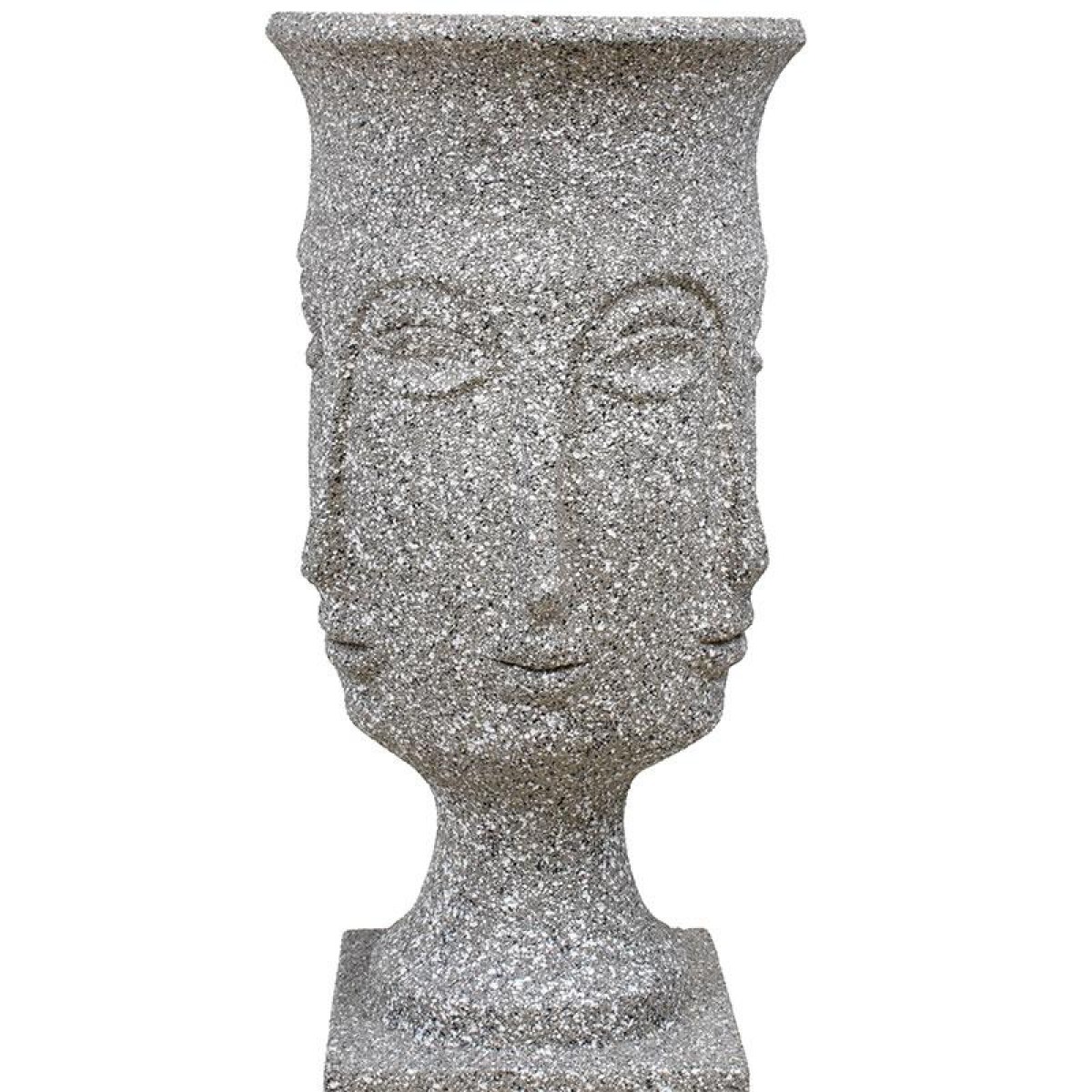 ΚΑΣΠΩ ΔΑΠΕΔΟΥ Fylliana  FL1996 "Face" ΓΚΡΙ ΧΡΩΜΑ 35x35x93εκ