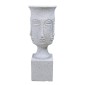 ΚΑΣΠΩ ΔΑΠΕΔΟΥ Fylliana  FL1996 "Face" ΛΕΥΚΟ ΧΡΩΜΑ 35x35x93εκ