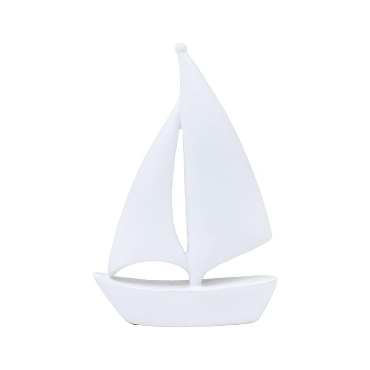 ΕΠΙΤΡΑΠΕΖΙΟ ΔΙΑΚΟΣΜΗΤΙΚΟ ΚΑΡΑΒΙ Fylliana FL7219 ΛΕΥΚΟ ΧΡΩΜΑ 16x23εκ