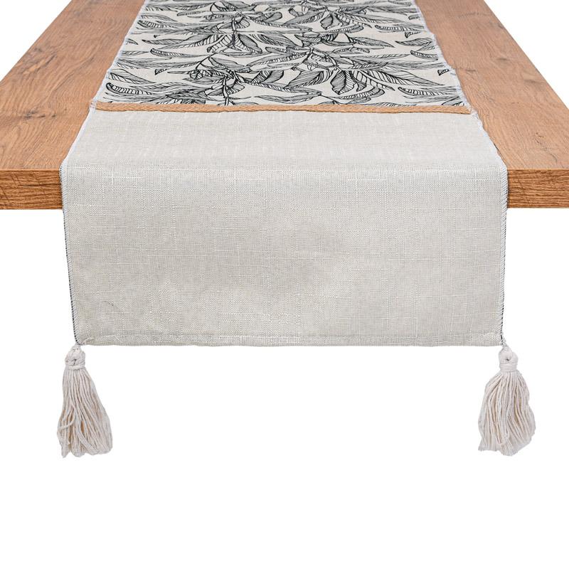 ΤΡΑΒΕΡΣΑ Fylliana Opulent ΛΕΥΚΟ-ΜΑΥΡΟ ΧΡΩΜΑ 33x150εκ