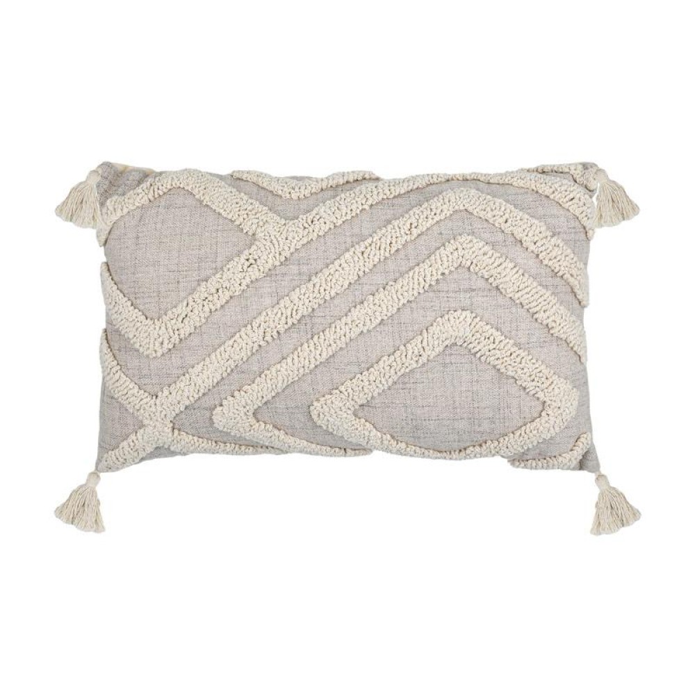 ΔΙΑΚΟΣΜΗΤΙΚΟ ΜΑΞΙΛΑΡΙ Fylliana Ruby ΜΠΕΖ ΧΡΩΜΑ 30x50x10εκ