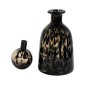 ΓΥΑΛΙΝΟ ΔΙΑΚΟΣΜΗΤΙΚΟ ΜΠΟΥΚΑΛΙ Fylliana FL1533 ΚΑΦΕ ANIMAL PRINT 15x25εκ
