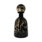 ΓΥΑΛΙΝΟ ΔΙΑΚΟΣΜΗΤΙΚΟ ΜΠΟΥΚΑΛΙ Fylliana FL1533 ΚΑΦΕ ANIMAL PRINT 15x25εκ