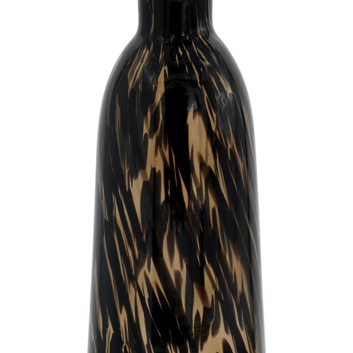 ΓΥΑΛΙΝΟ ΔΙΑΚΟΣΜΗΤΙΚΟ ΜΠΟΥΚΑΛΙ Fylliana FL1343 ΚΑΦΕ ANIMAL PRINT 13x34εκ