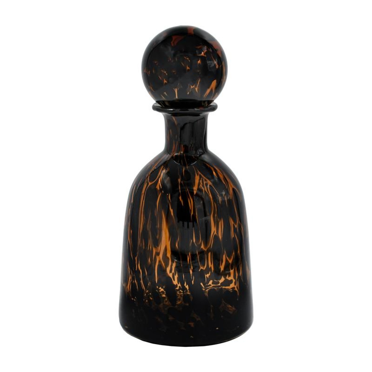 ΓΥΑΛΙΝΟ ΔΙΑΚΟΣΜΗΤΙΚΟ ΜΠΟΥΚΑΛΙ Fylliana FL1533 AMBER ANIMAL PRINT 15x25εκ