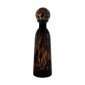 ΓΥΑΛΙΝΟ ΔΙΑΚΟΣΜΗΤΙΚΟ ΜΠΟΥΚΑΛΙ Fylliana FL1343 AMBER ANIMAL PRINT 13x34εκ