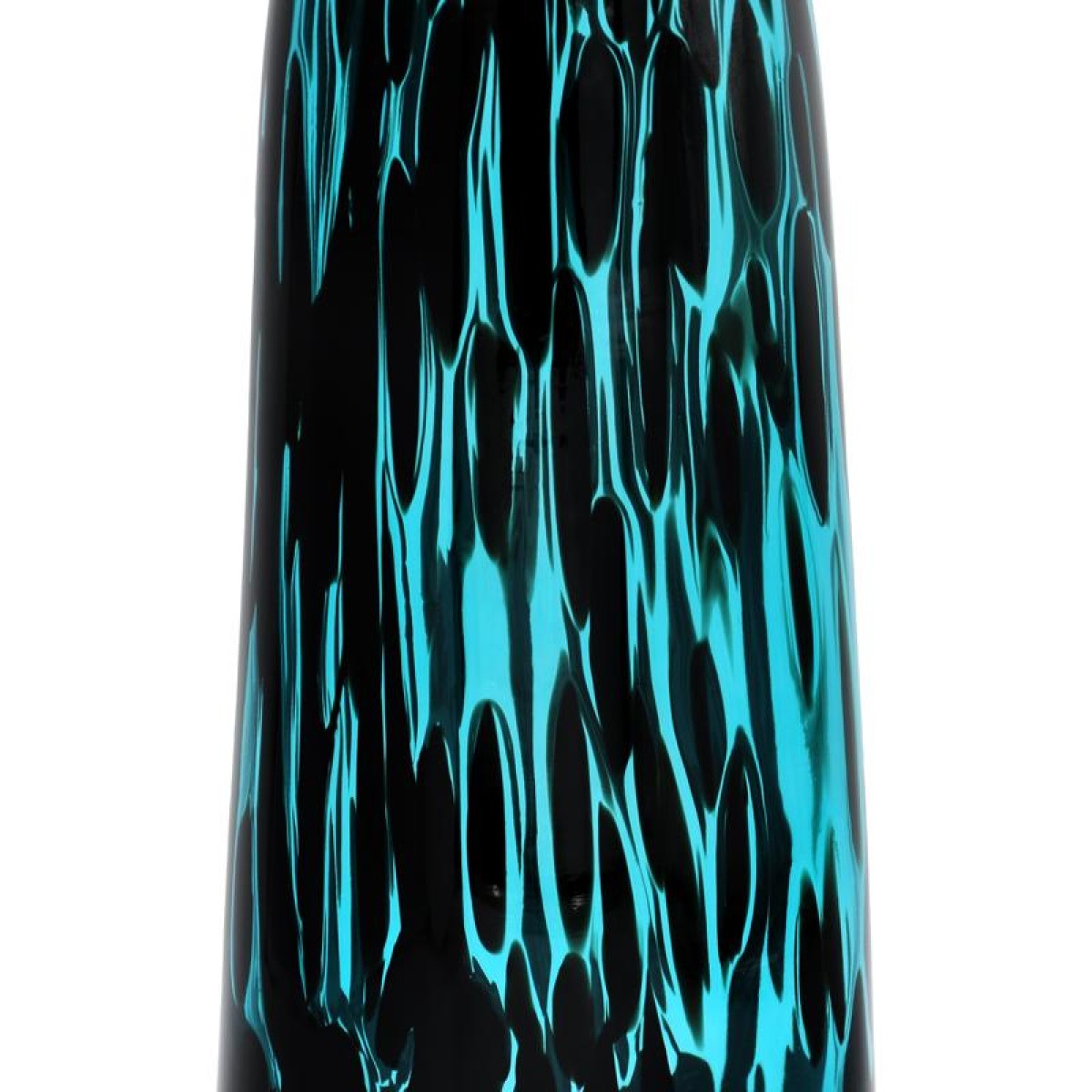 ΓΥΑΛΙΝΟ ΔΙΑΚΟΣΜΗΤΙΚΟ ΜΠΟΥΚΑΛΙ Fylliana FL1343 ΜΠΛΕ ANIMAL PRINT 13x34εκ