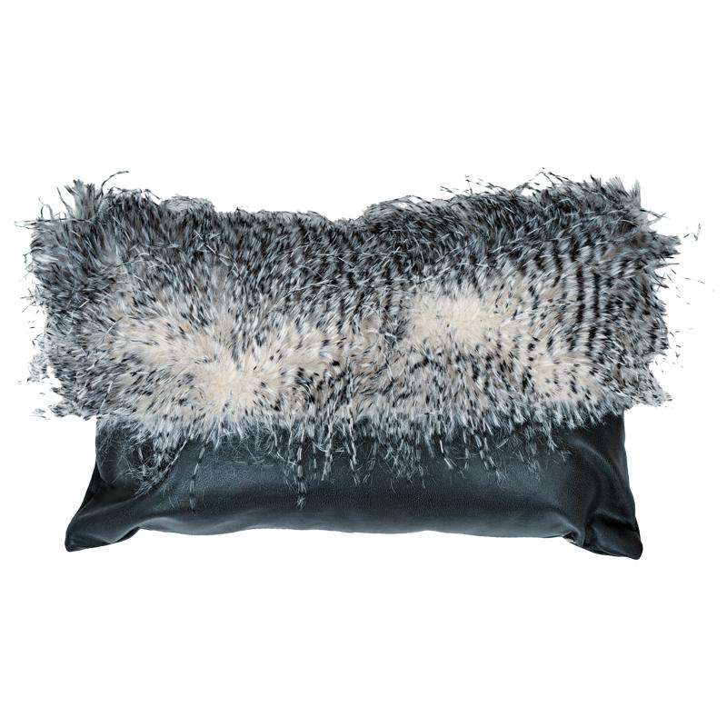 ΔΙΑΚΟΣΜΗΤΙΚΟ ΜΑΞΙΛΑΡΙ Fylliana luxeHair ΓΚΡΙ ΧΡΩΜΑ 30x50x10εκ