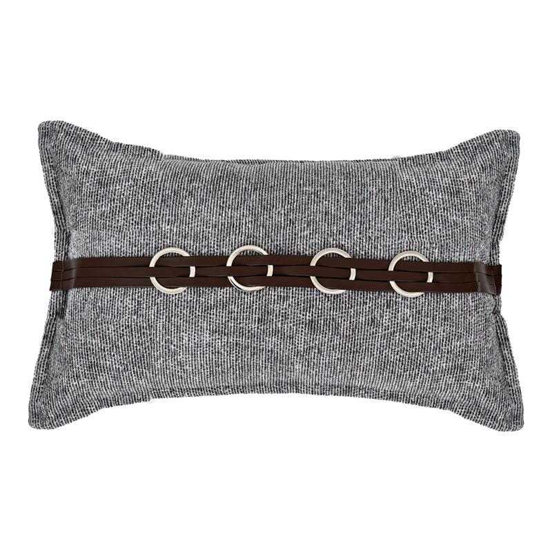 ΔΙΑΚΟΣΜΗΤΙΚΟ ΜΑΞΙΛΑΡΙ Fylliana Urban Rings ΓΚΡΙ ΧΡΩΜΑ 30x50x10εκ