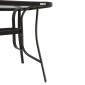 ΤΡΑΠΕΖΙ ΕΞΟΧΗΣ Fylliana STEEL ΚΑΦΕ 150x90x70εκ g.r.d