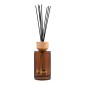 ΑΡΩΜΑΤΙΚΟ ΧΩΡΟΥ "Sandalwood" ΓΥΑΛΙΝΟ ΜΠΟΥΚΑΛΑΚΙ ΜΕ STICKS Fylliana FL25241 ΣΕ ΣΥΣΚΕΥΑΣΙΑ ΔΩΡΟΥ ΚΑΦΕ ΧΡΩΜΑ 500ml