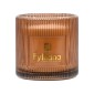 ΑΡΩΜΑΤΙΚΟ ΚΕΡΙ "Sandalwood" Fylliana FL25245 ΣΕ ΓΥΑΛΙΝΟ ΒΑΖΑΚΙ 400gr ΚΑΙ ΣΥΣΚΕΥΑΣΙΑ ΔΩΡΟΥ