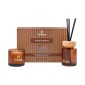 ΑΡΩΜΑΤΙΚΟ ΣΕΤ ΔΩΡΟΥ "Sandalwood" Fylliana FL25161 (Διαχύτης 150ml + Κερί 150g)