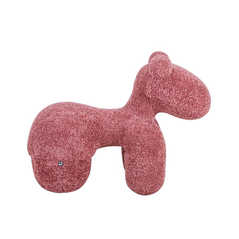 ΣΚΑΜΠΟ-ΠΟΥΦ Fylliana Teddy ΡΟΖ ΧΡΩΜΑ 55x110x83εκ