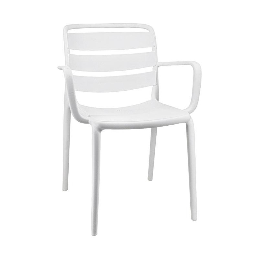 ΚΑΡΕΚΛΑ ΚΗΠΟΥ Fylliana "Talia" ΑΠΟ ΠΟΛΥΠΡΟΠΥΛΕΝΙΟ (PP) ΛΕΥΚΟ ΧΡΩΜΑ 56x60x81εκ