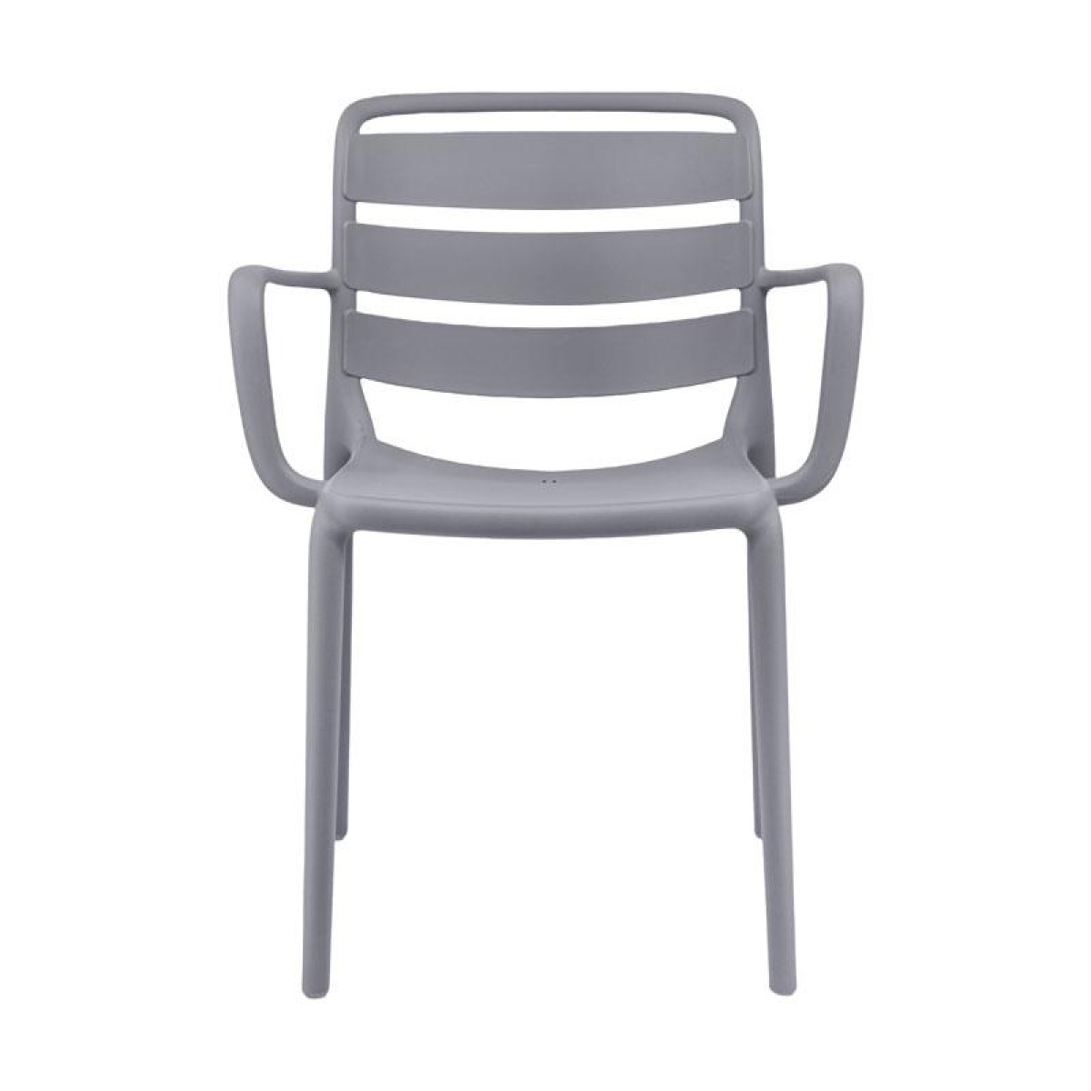 ΚΑΡΕΚΛΑ ΚΗΠΟΥ Fylliana "Talia" ΑΠΟ ΠΟΛΥΠΡΟΠΥΛΕΝΙΟ (PP) ΣΚΟΥΡΟ ΓΚΡΙ ΧΡΩΜΑ 56x60x81εκ