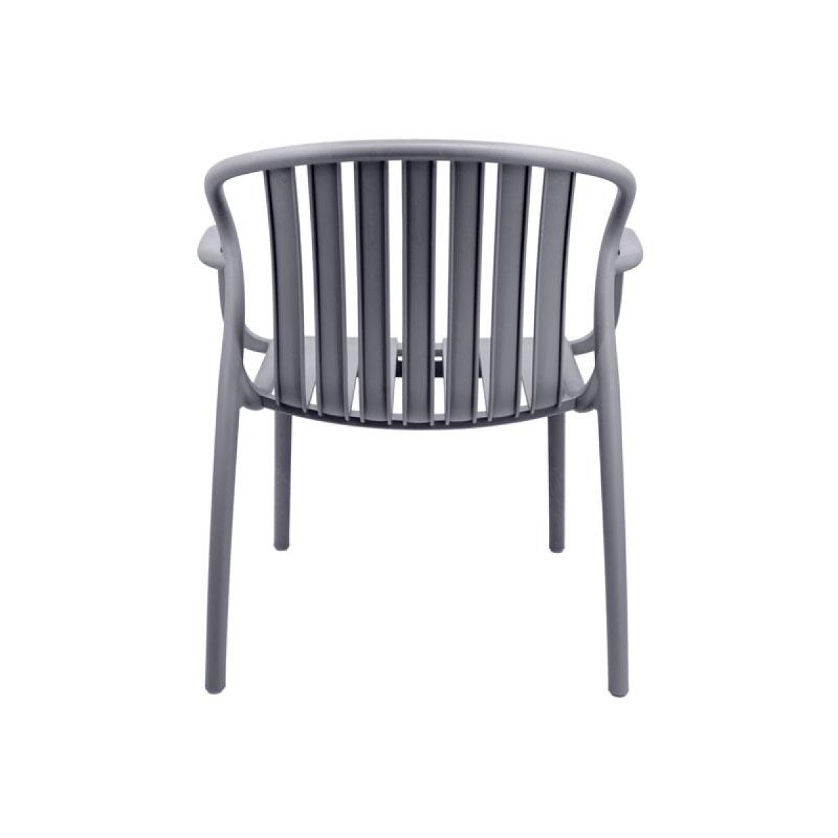 ΚΑΡΕΚΛΑ ΚΗΠΟΥ Fylliana "Zenya" ΑΠΟ ΠΟΛΥΠΡΟΠΥΛΕΝΙΟ (PP) ΣΚΟΥΡΟ ΓΚΡΙ ΧΡΩΜΑ 82x60x75εκ