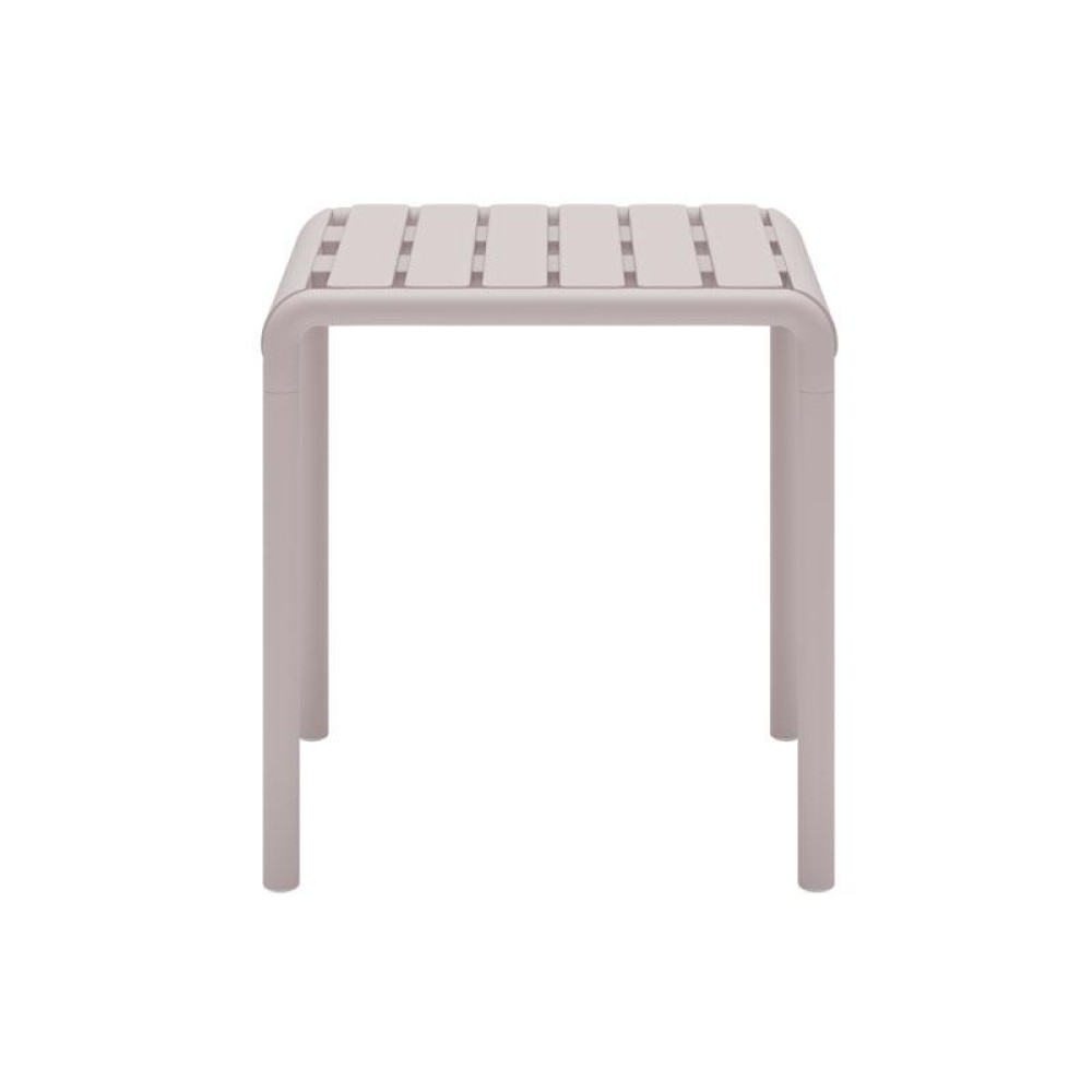 ΤΡΑΠΕΖΑΚΙ ΚΗΠΟΥ Fylliana "Zenya" ΑΠΟ ΠΟΛΥΠΡΟΠΥΛΕΝΙΟ (PP) CAPPUCCINO ΧΡΩΜΑ 46x46x48εκ