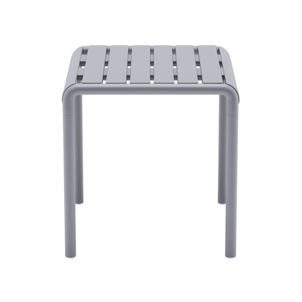 ΤΡΑΠΕΖΑΚΙ ΚΗΠΟΥ Fylliana "Zenya" ΑΠΟ ΠΟΛΥΠΡΟΠΥΛΕΝΙΟ (PP) ΣΚΟΥΡΟ ΓΚΡΙ ΧΡΩΜΑ 46x46x48εκ